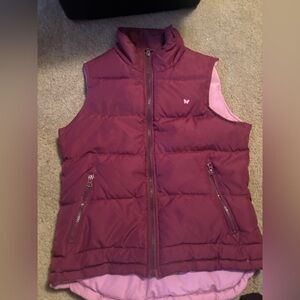 Aeropostale Y2K pink butterfly vest
